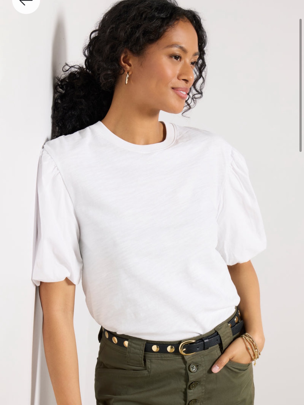 Nation Ltd Paola Top In White Size Xl